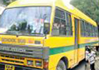 Students head severed as bus rams his bike